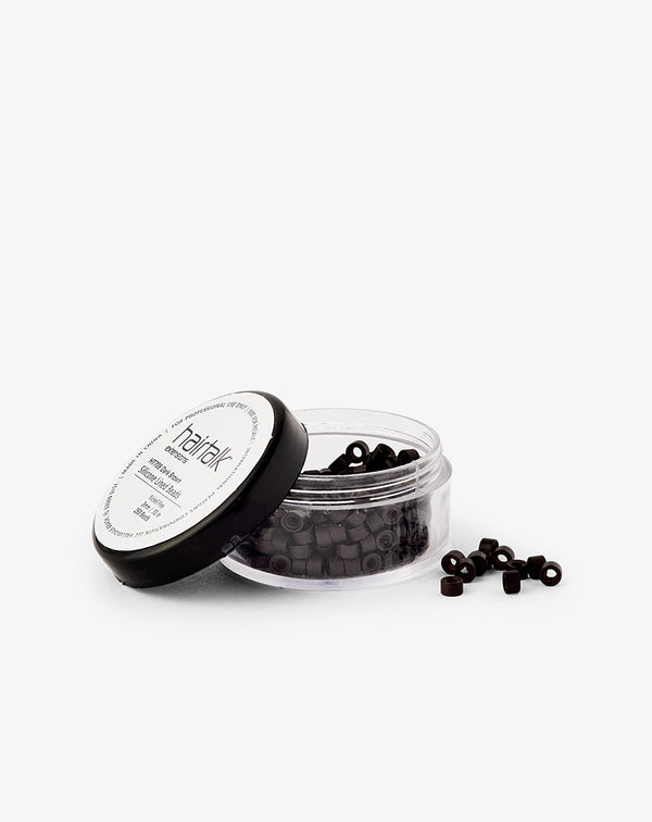 hairtalk Weft Silicone Lined Beads