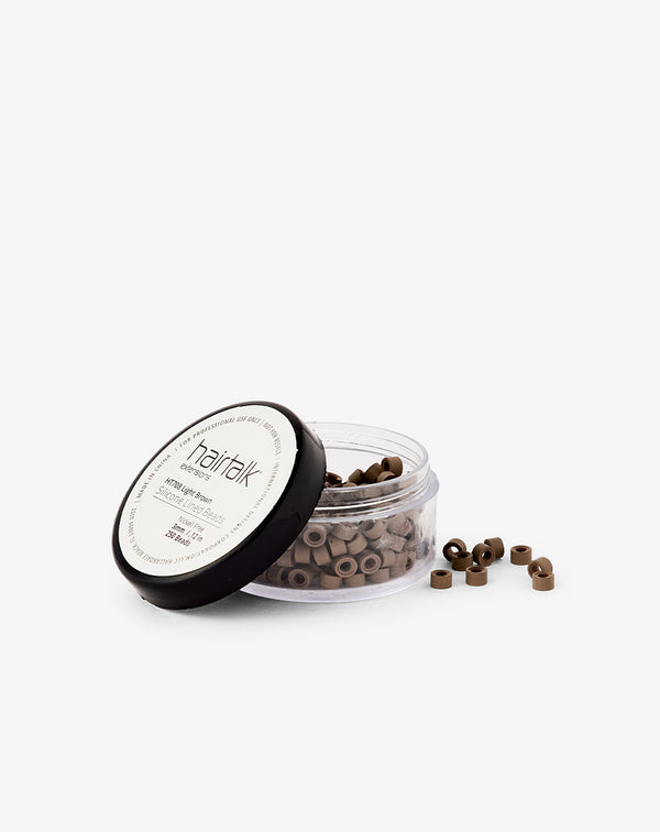 hairtalk Weft Silicone Lined Beads